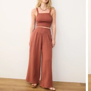 Marine Layer Sophia Double Cloth Palazzo Pant 🖤